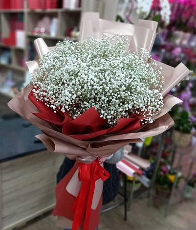Букет цветов из: Гипсофила в Землянске