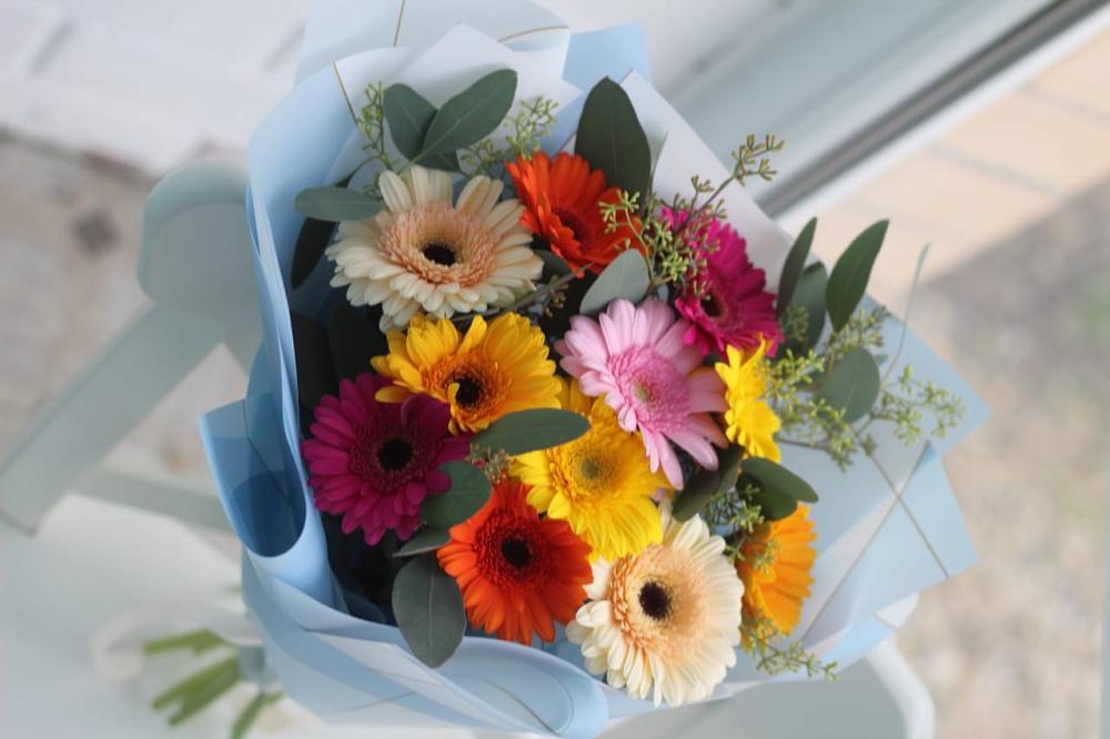 Букет цветов из: Герберы в Землянске