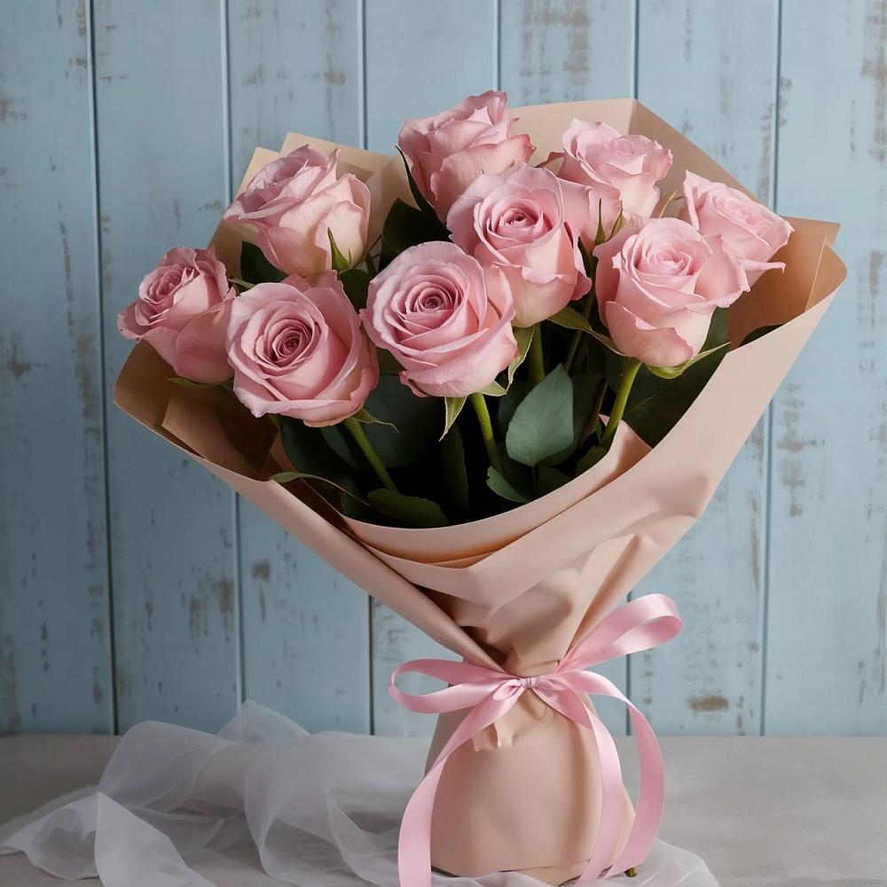 Букет цветов из: Розы в Землянске