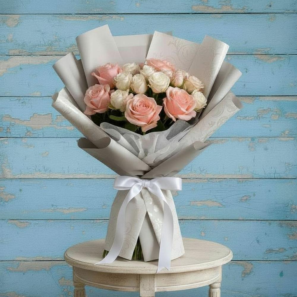 Букет цветов из: Розы в Землянске