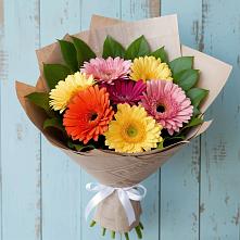 Букет цветов из:  Герберы в Землянске