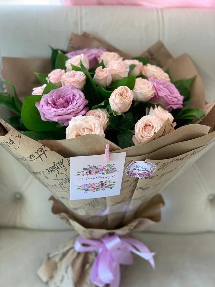 Букет цветов из: Розы в Землянске