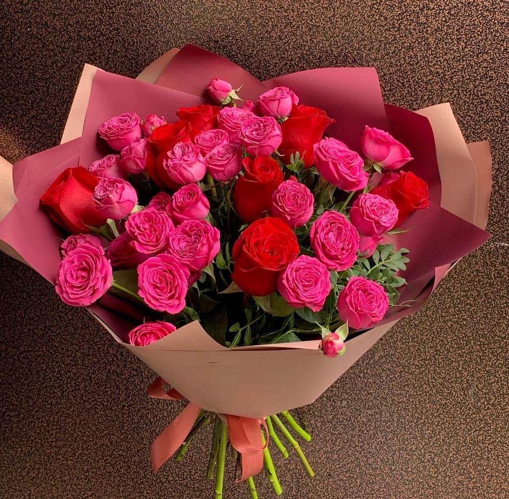 Букет В объятьях нежности в Землянске