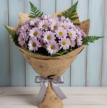 Букет цветов из:  Хризантемы в Землянске