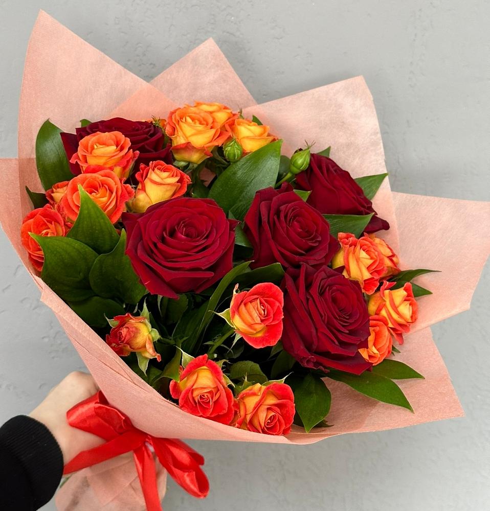 Букет Любовь и восторг в Землянске