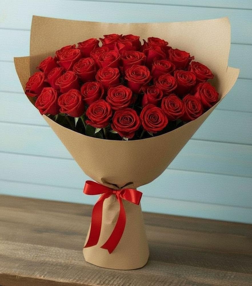 Букет Красные розы Милано в Землянске