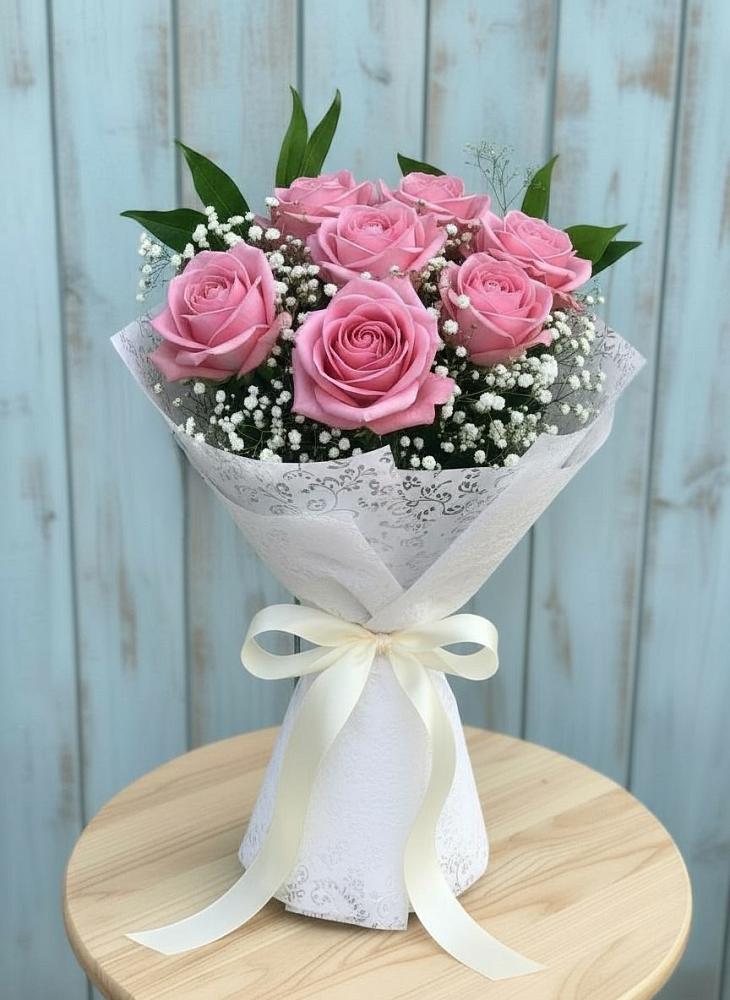 Букет цветов из: Розы в Землянске