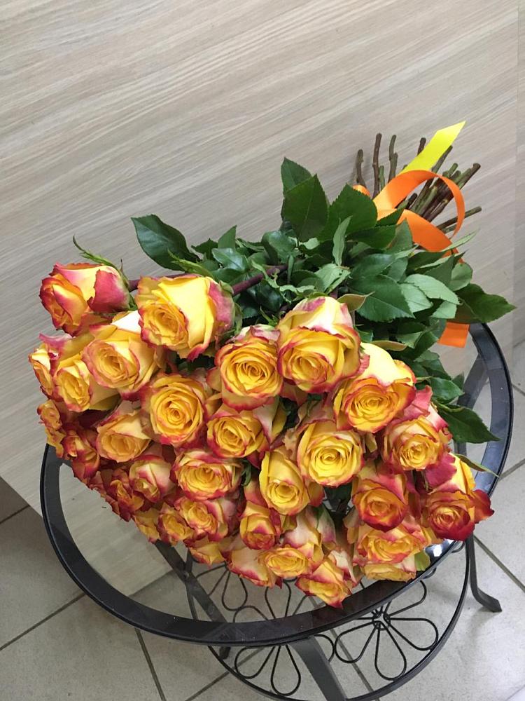 Букет Желтые розы в Землянске