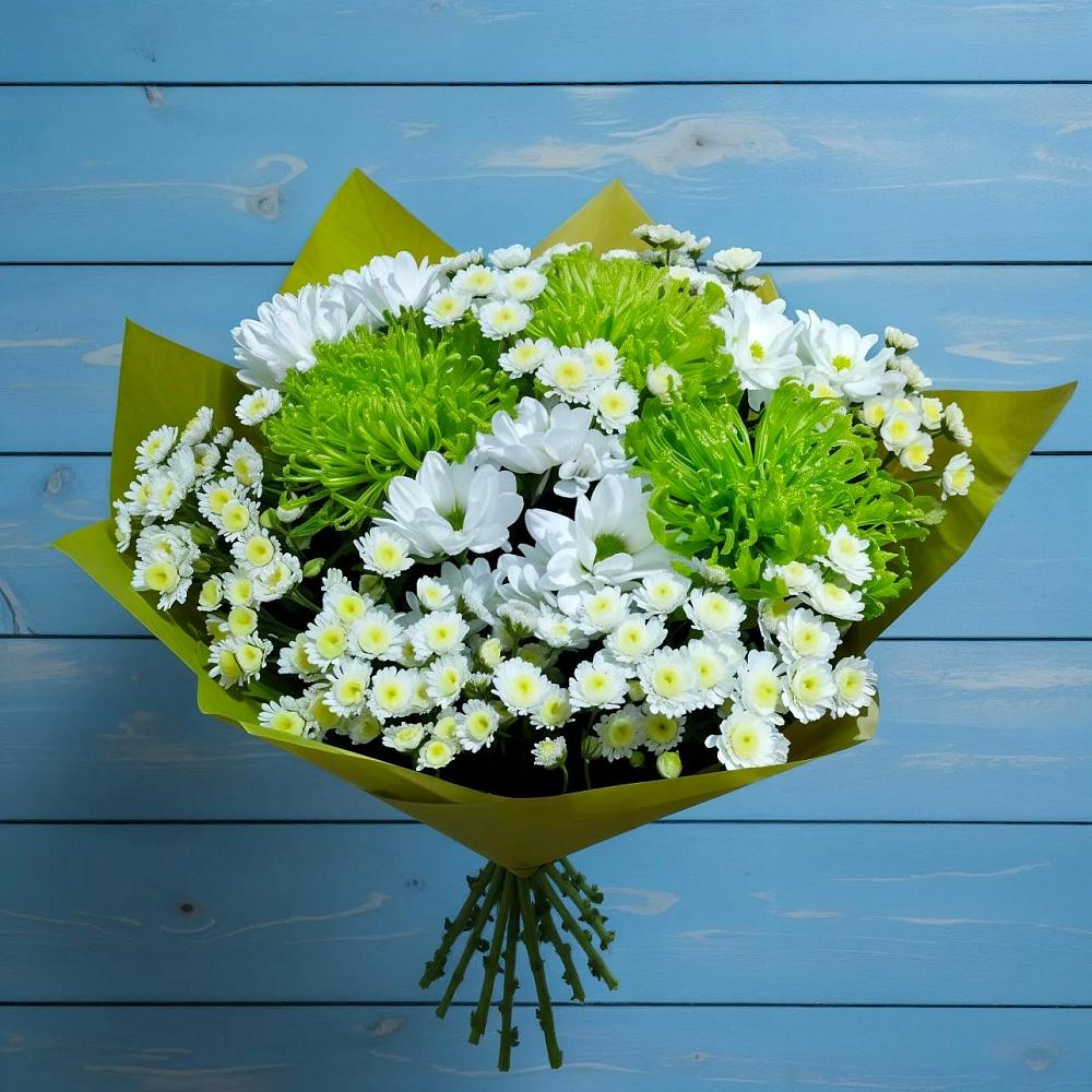 Букет цветов из: Хризантемы в Землянске