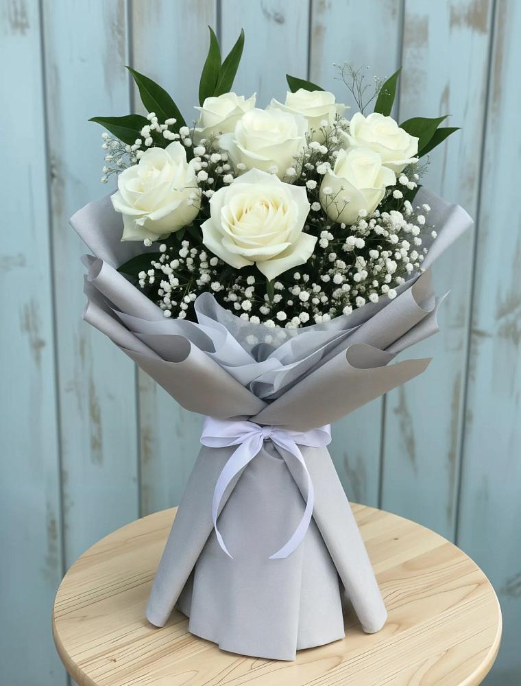 Букет цветов из: Розы в Землянске