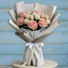 Букет цветов из:  Розы #REPLACE_PRED# Землянске