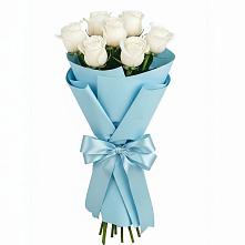 Букет 7 белых роз Проуд #REPLACE_PRED# Землянске