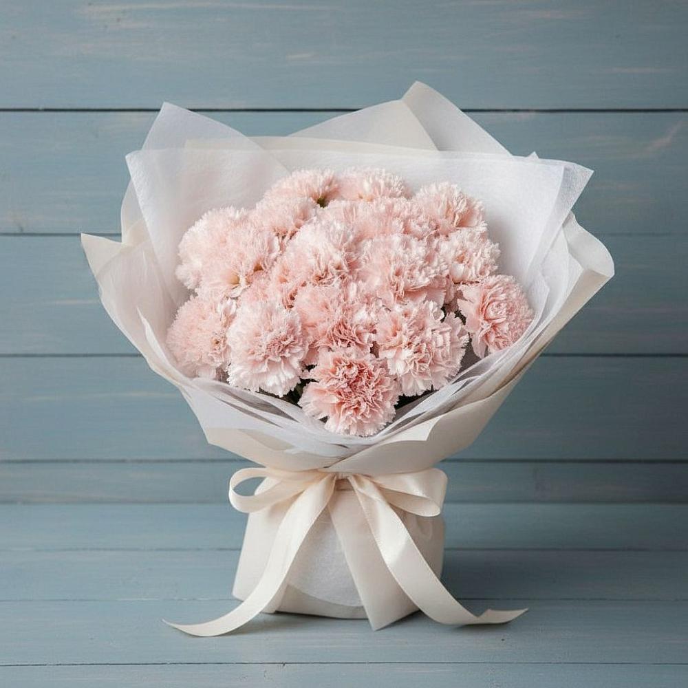 Букет цветов из: Гвоздики в Землянске