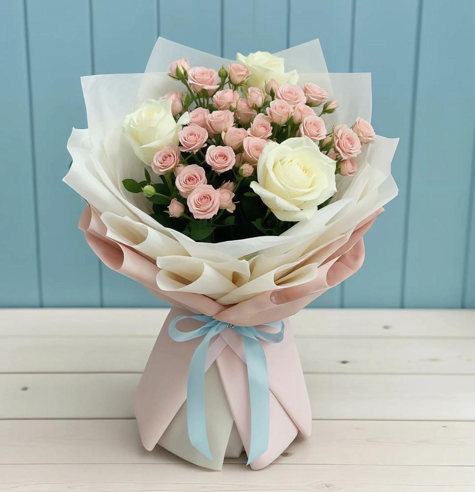 Букет цветов из: Розы в Землянске