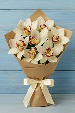 Букет цветов из:  Орхидеи и Розы в Землянске